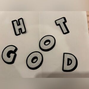 SCL Mickey& Friends letter patches